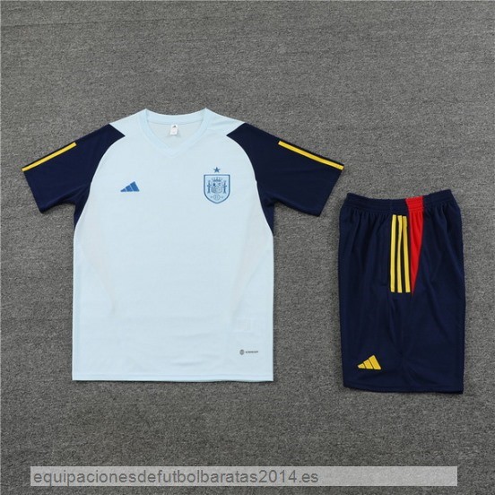Nuevo Entrenamiento Conjunto Completo Espana 2023 I Azul Baratas